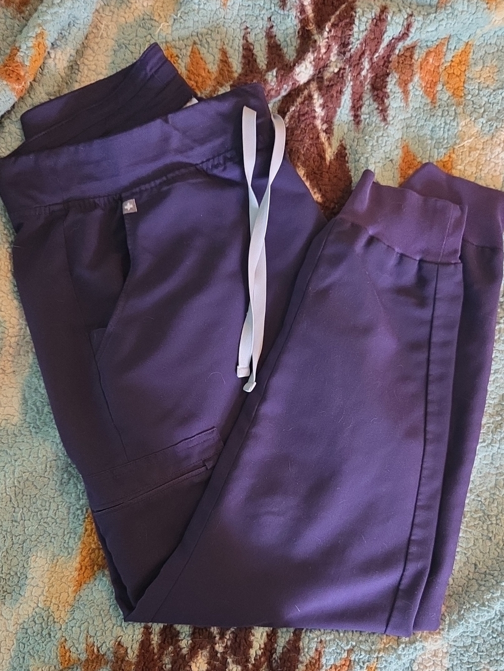 Figs Purple Jam Zamora Jogger Pants
